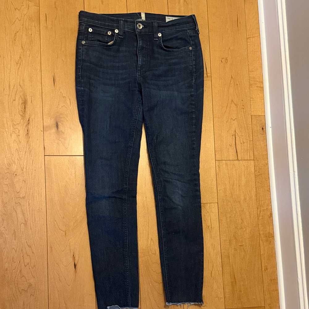 rag & bone Dark Indigo Skinny Jeans